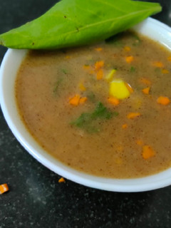 A picture of Zan millet porridge.