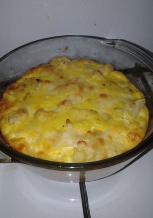 A picture of Cauliflower Souffle.