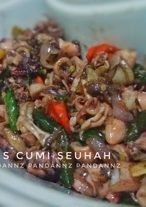 Foto resep Tumis Cumi Seuhah