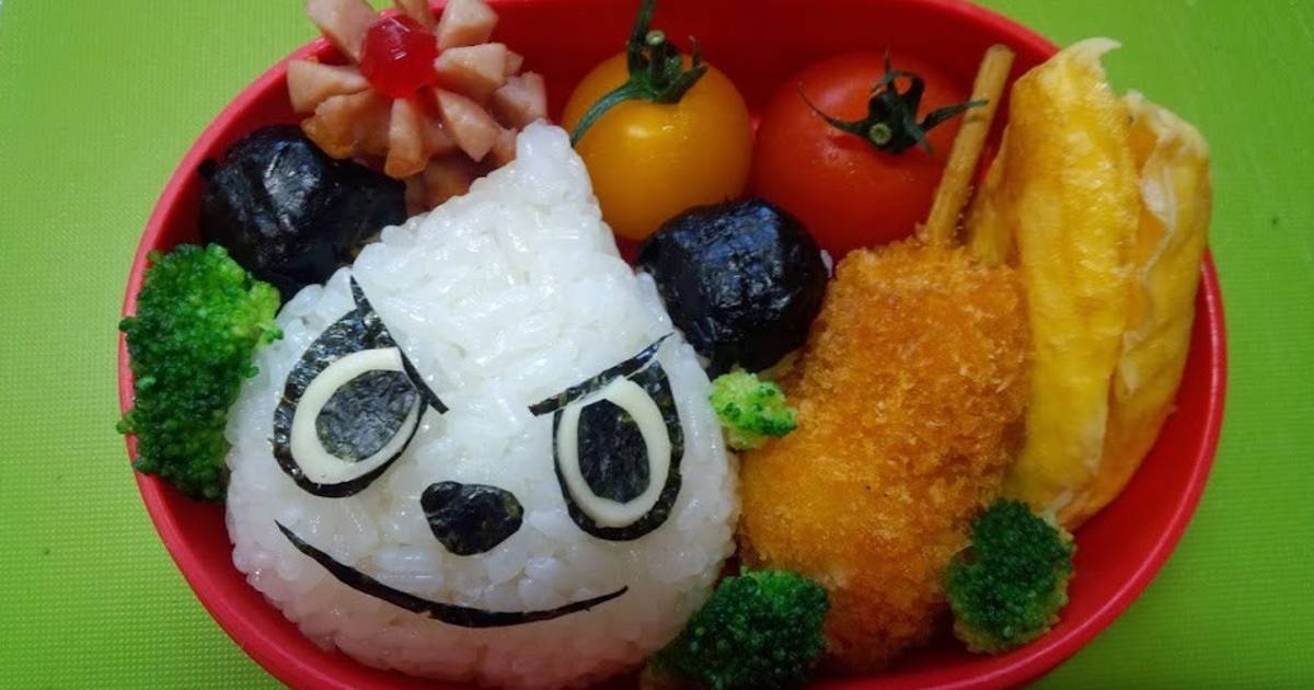 Pokemon Character Bento - Pikachu Onigiri Recipe by cookpad.japan - Cookpad