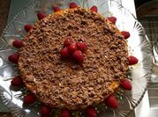 A picture of chocolate wafer