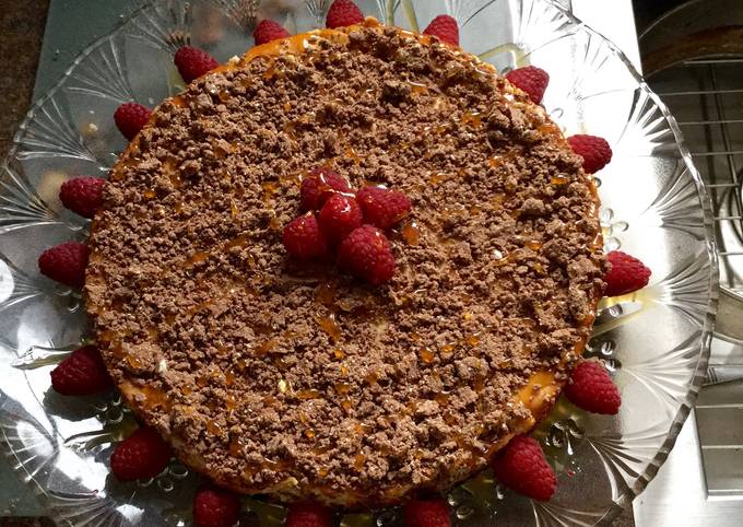 Recipe of Any-night-of-the-week Toblerone Cheesecake
