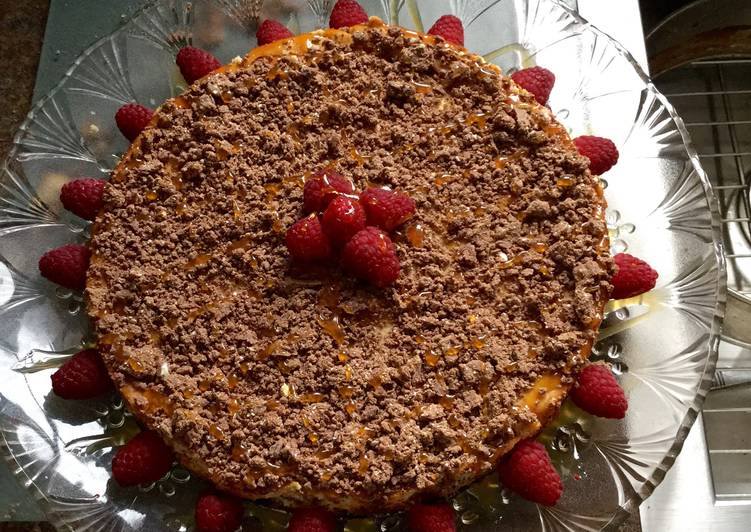 Recipe of Award-winning Toblerone Cheesecake