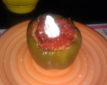 Easy Make Recipe sausage stuffed bell pepper Delicious Perfect