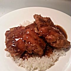 A picture of Shoyu chicken (fried).