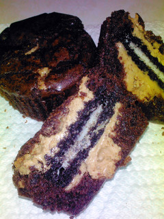 A picture of Brenda's Peanut butter Oreo Brownies.