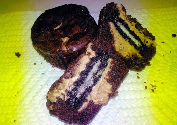 Recipe of Ultimate Brenda's Peanut butter Oreo Brownies