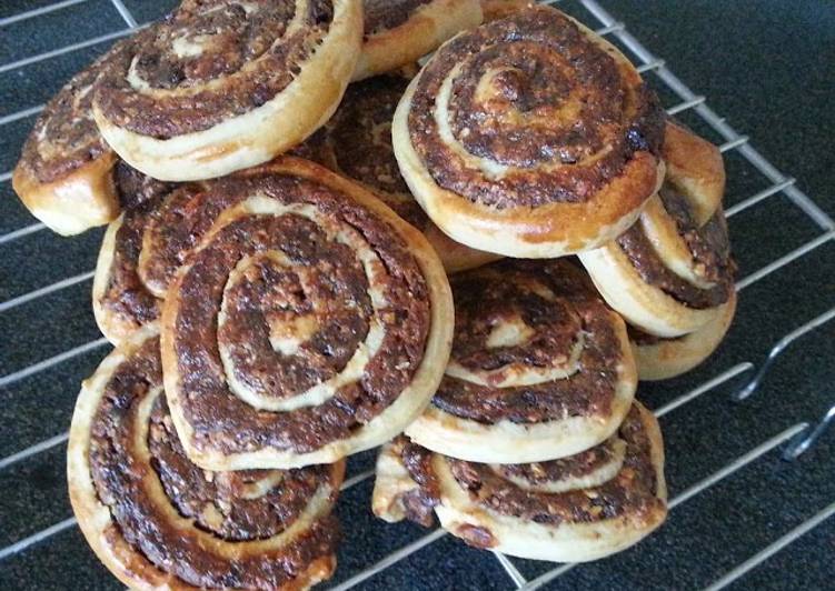 Recipe of Homemade Date and Nut Pin wheels