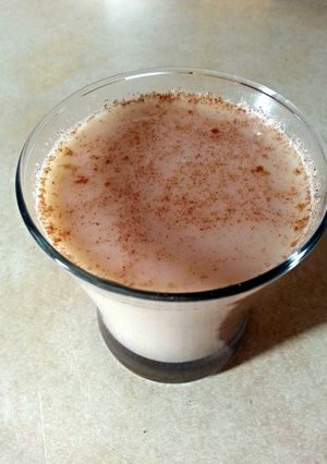 A picture of Horchata (Rice Water).