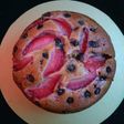 Strawberry Chocolate Chips Cake