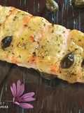 Salmone ripieno di patate,al profumo di timo