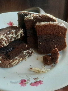 Foto resep Kue Brownies / Chocolate Brownies Triple Layered Bread Maker