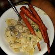 Chicken Alfredo with Mushrooms