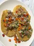 Tostadas de Ceviche de Res
