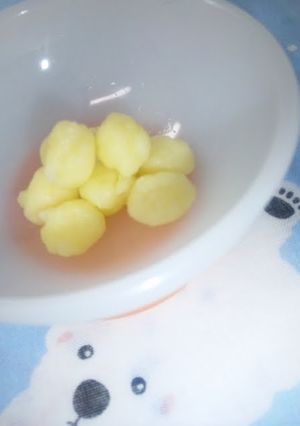 A picture of Final Stage Baby Food: Potato Gnocchi.