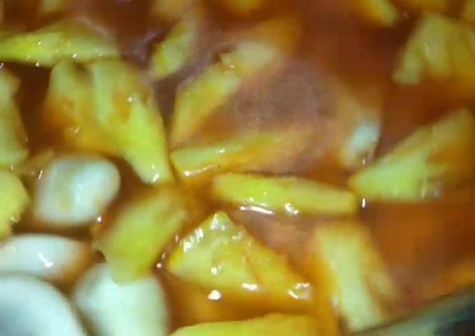 Bagaimana Membuat Asinan nanas &amp; salak yang Menggugah Selera
