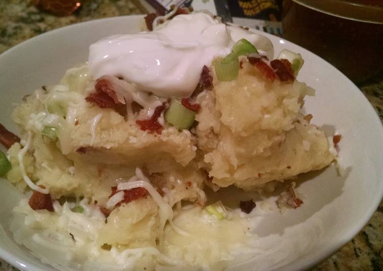 Delicious Loaded Mashed Potatoes