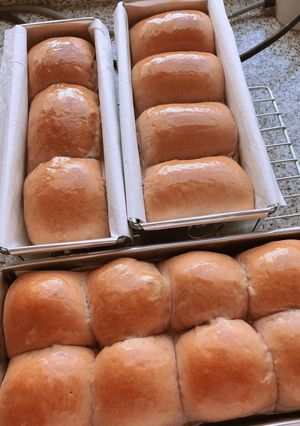 Foto resep Roti sobek ubi ungu (taro milk bread)
