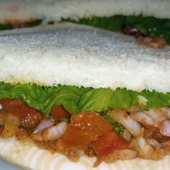 Special Onion Tomato Sandwich A picture of Special Onion Tomato Sandwich.