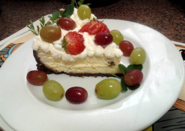 Recipe of Award-winning Ladybirds French Style Baked Cheese Cake .