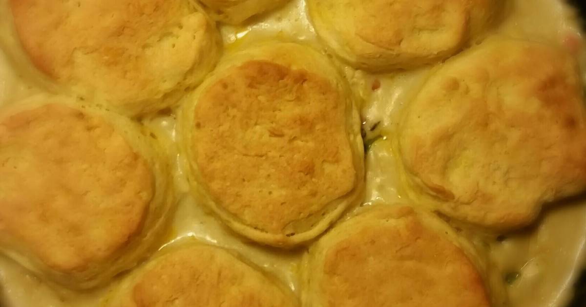 Cast iron chicken pot pie Recipe by wfinken Cookpad