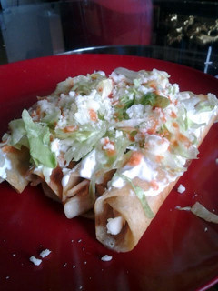 A picture of Mexican Taquitos.