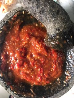 Foto resep Sambel pecel lele/ayam