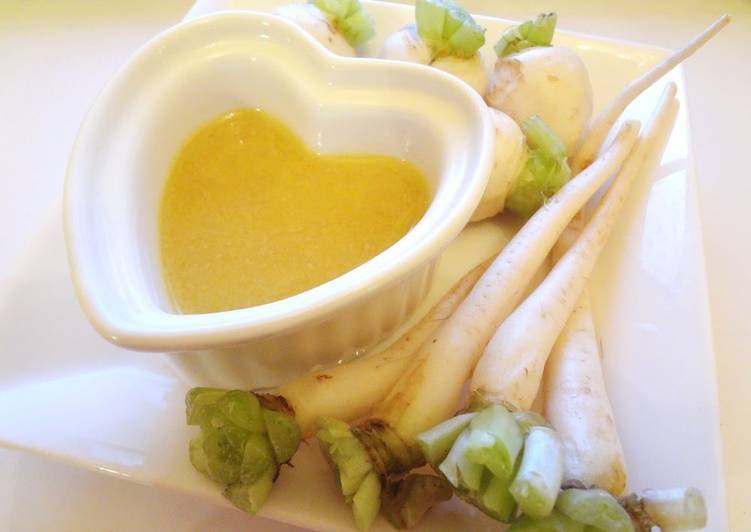 Recipe of Super Quick Homemade Vegan Bagna Cauda without Anchovy