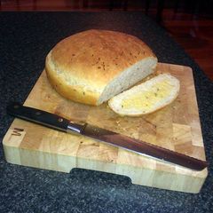 A picture of No Knead Bread.