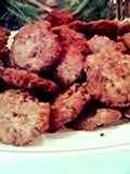 Mini fried patties