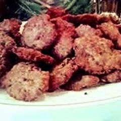 A picture of Mini fried patties.