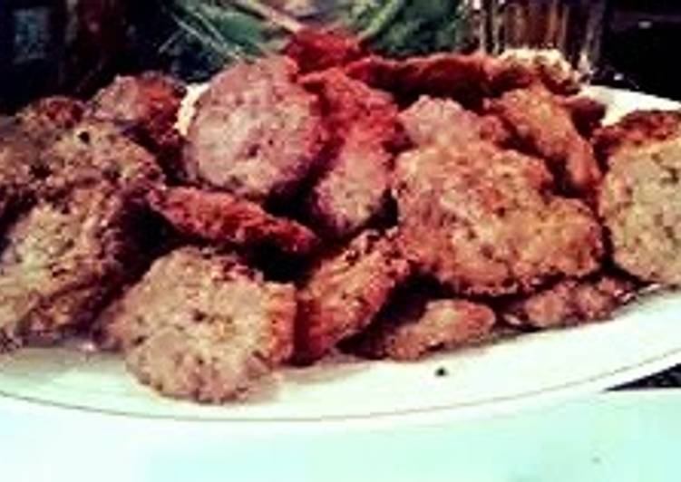 Recipe of Homemade Mini fried patties