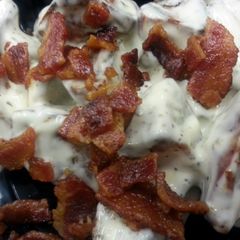 A picture of Bacon-Ranch Roasted Taters.