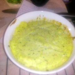 A picture of crab Rangoon dip.
