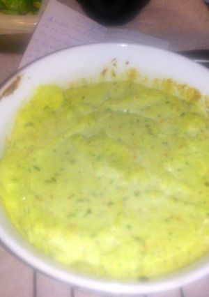 A picture of crab Rangoon dip.