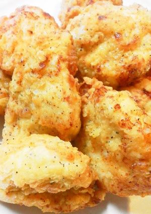 A picture of Fried Juicy Karaage with Chicken Breasts.