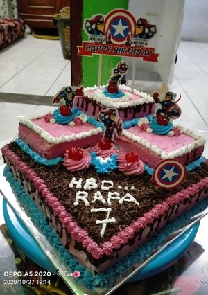Foto resep Kue ulang tahun
