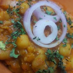 A picture of Chana Masala.