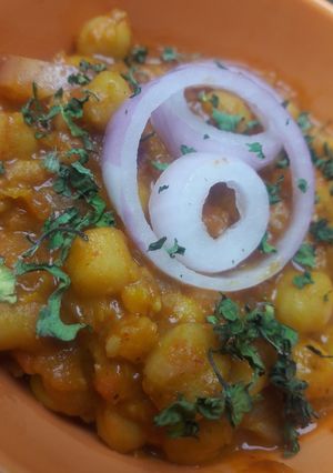 A picture of Chana Masala.
