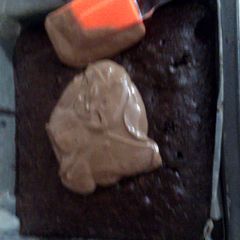 A picture of super moist devil brownie.