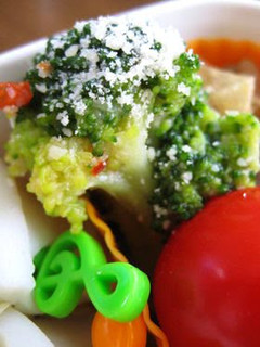 A picture of Broccoli with Sweet Chili Sauce.