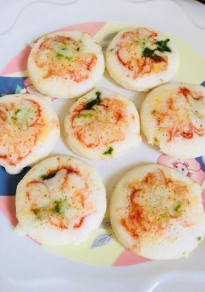 A picture of Masala idli.