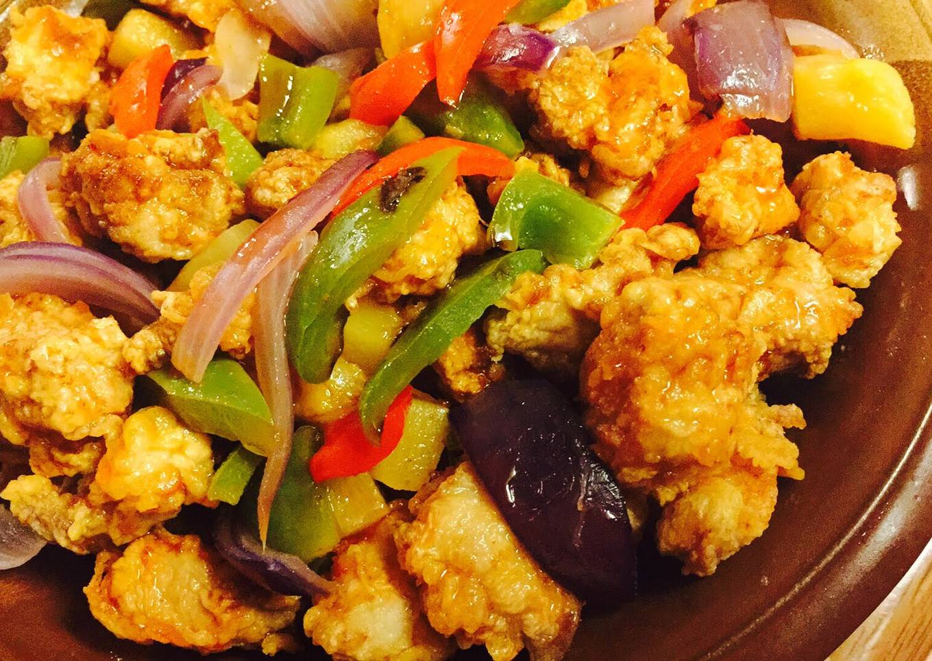 Homemade Sweet N'Sour Pork