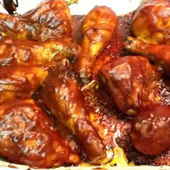 A picture of BBQ Baked Chicken.
