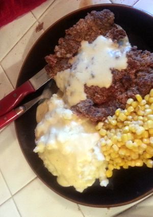 A picture of Jays Chicken Fried Steak.