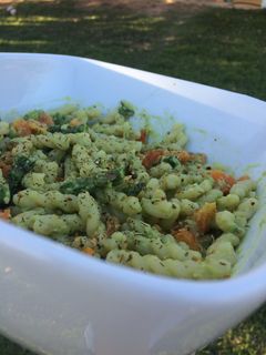 A picture of Avocado Pasta.