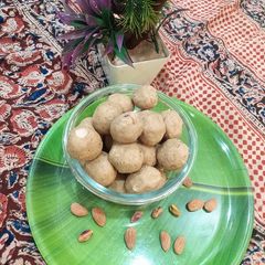 A picture of Sorghum flour laddu.
