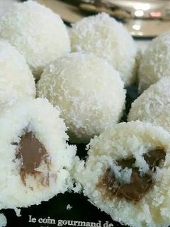 صورة لوصفة حلوى بجوز الهند