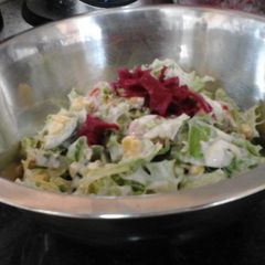 A picture of My Wholegrain Mustard and Lime Salad 😊.