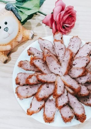 Hình của món Chả cá thát lát.
